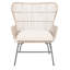 Fauteuil papillon en lin 28,4 po-814755548