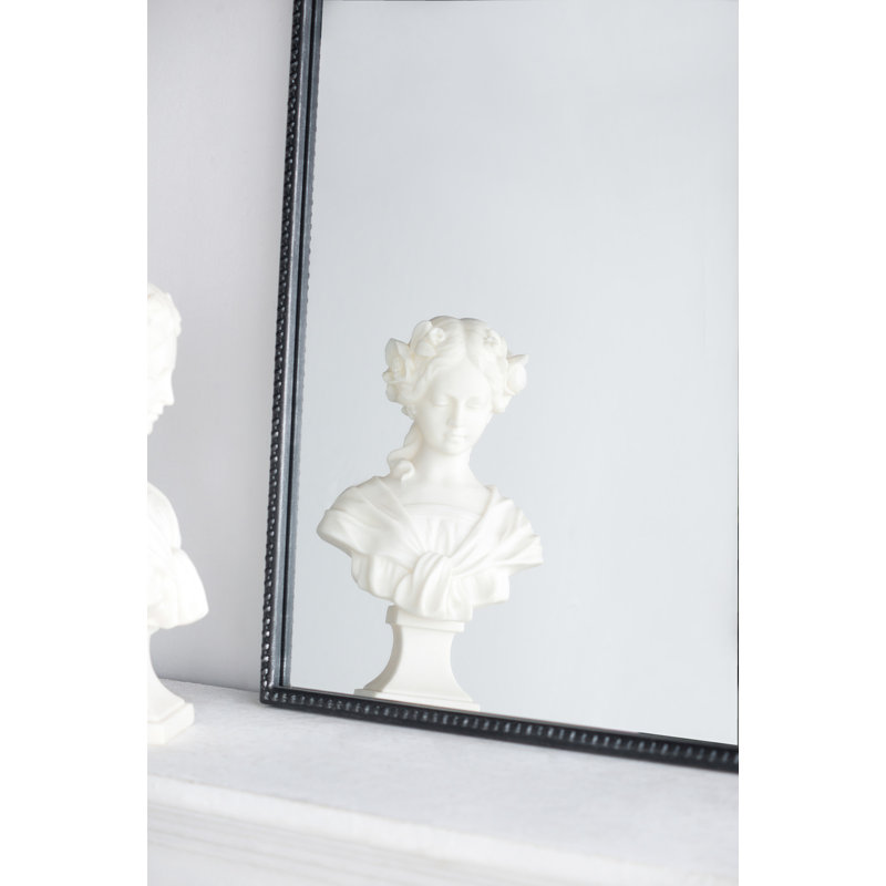 Mirror With And Baroque Inspired Frame, 36" x 24"