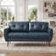 Corvo 61' Faux Leather Flared Arms Loveseat-1375517452