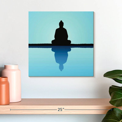 Adella Meditating Buddha Silhouette
