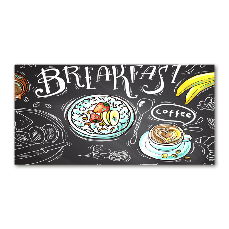 Breakfast - Wrapped Canvas Print
