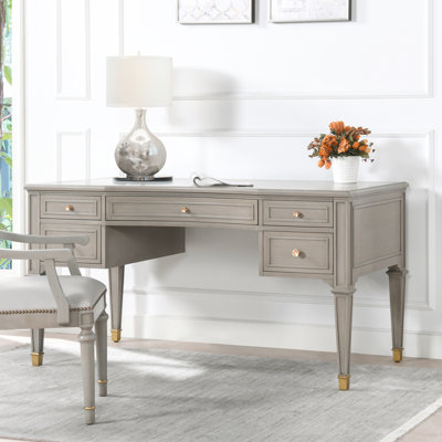 Jarboe 59" Desk by Laurel Foundry Modern Farmhouse