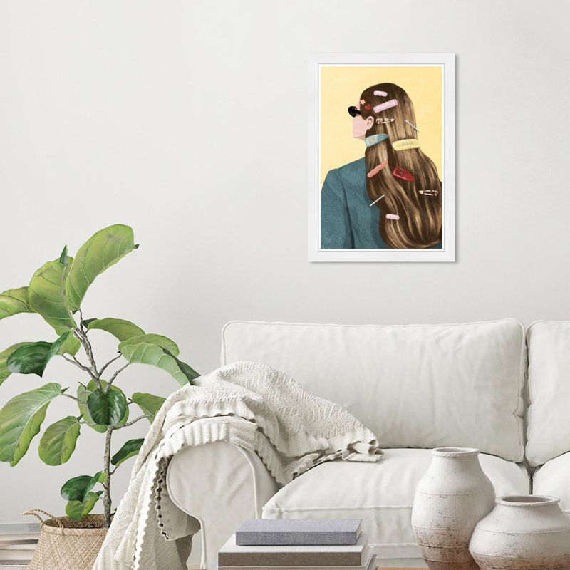 Wynwood Studio Prints Fashion Prints 15 po x 21 po, Fleurs minimalistes, Blanc