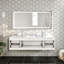 Meuble-lavabo mural simple de 40 po Ophir-23842349