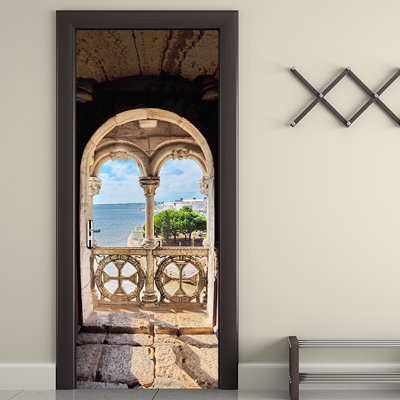 Nautical & Beach Door Decal