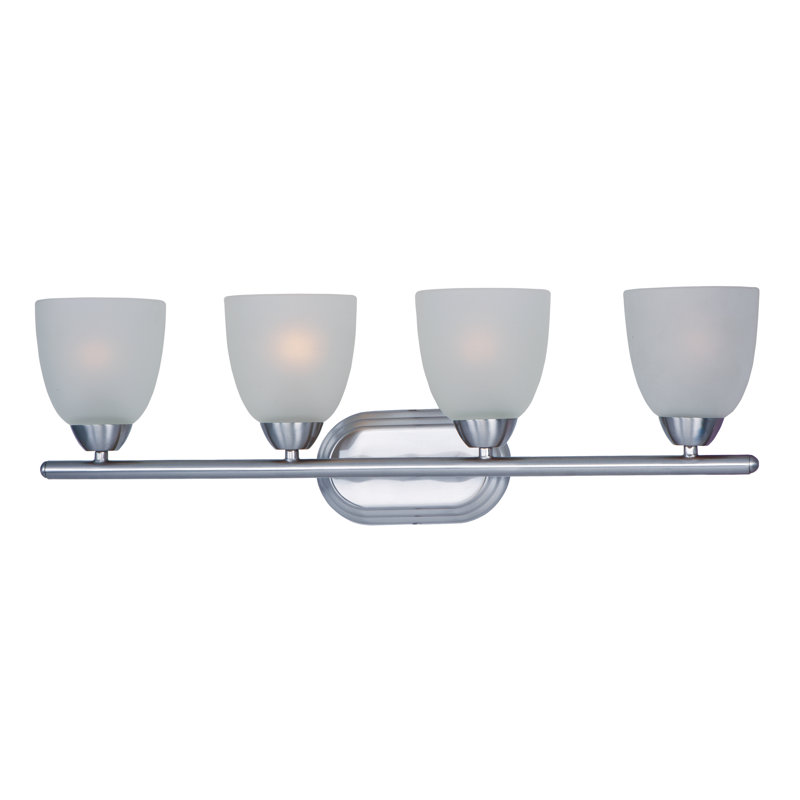Éclairage pour meuble-lavabo Hayden, Chrome poli