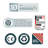 Palram - Canopia Arcadia 12' W x 14' D Canopy Gray