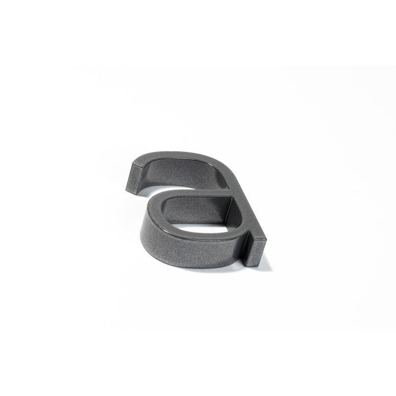 12cm H Stainless Steel House Letter, a