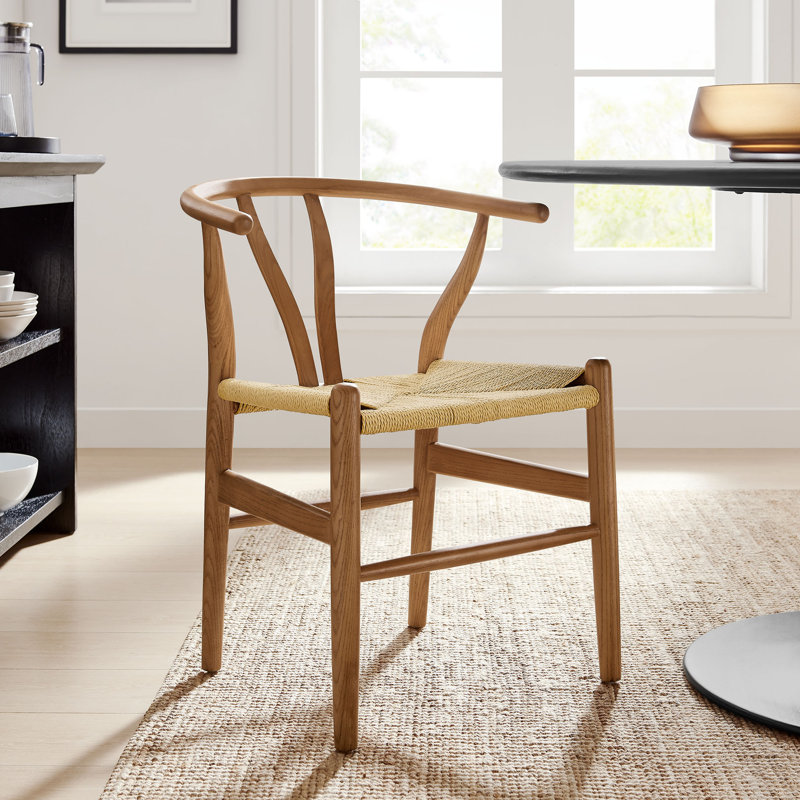 Chaise d'appoint Amish, Noyer, Naturel