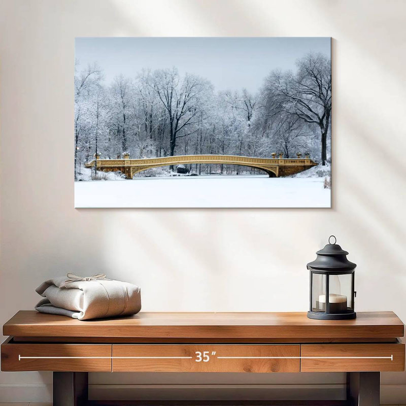 Lilie Bow Bridge, 16" H x 24" W