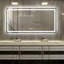 Miroir de salle de bain simple à DEL en cristal poli pour salle de bain-1478493785-1492745994