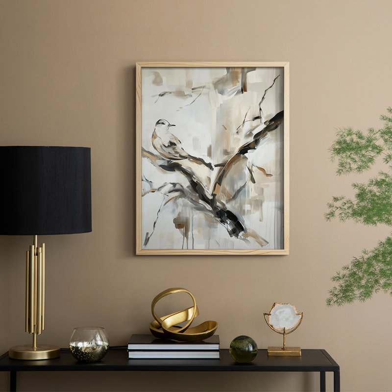ANIMALS Series Lxx, reproduction encadrée - bois massif, H 30 po x l 24 po