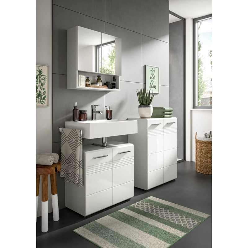 Anaviah 55mm W 55mm H Wall Medicine Cabinet Mirror