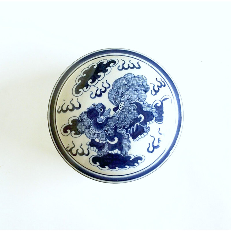 Manseau Ceramic Decorative Box