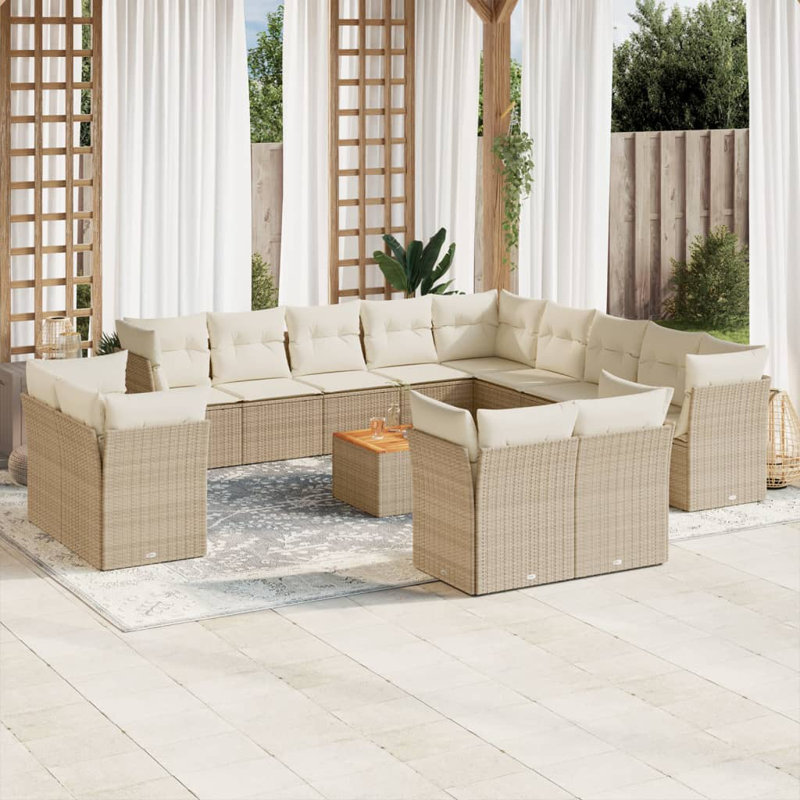 Ensemble de canapé de jardin Vidaxl