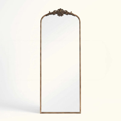 Vintage Mirror Full Length Long Arched Body Mirrors