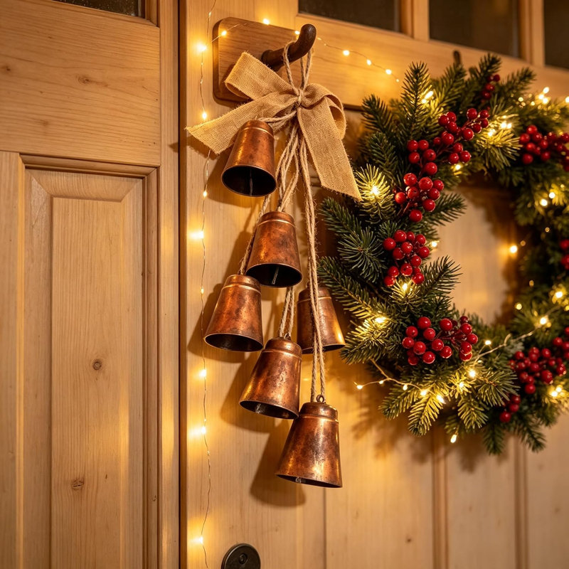 Ensemble de 5 ornements de Noël Vintage
