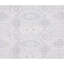 Tapis gris clair noué à la main de haute qualité