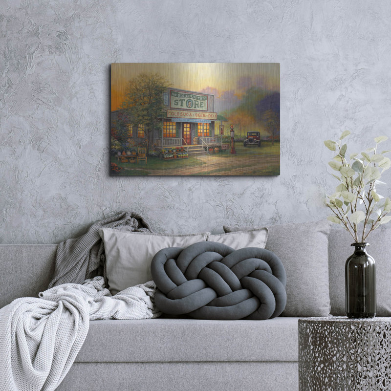 «Old Country Store» par John Zaccheo, H 24 po x l 36 po