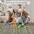 Vintage Area Rug Indoor Washable Taupe Rug Boho Distressed Retro Carpet for Living Room Non Slip Indoor Low Pile Soft Bedroom Dining Room Home Office-247197671