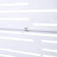 Écran d'intimité en métal l 76 "H48" - Blanc pour jardin, terrasse autoportante, terrasse et balcon-125816282