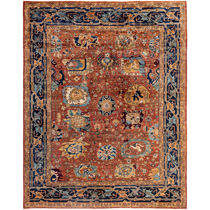 Serapi One-of-a-Kind 8' 1" X 10' 1" Hand Knotted Area Rug