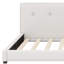 Lit plateforme tapissier avec ports USB-1105063998