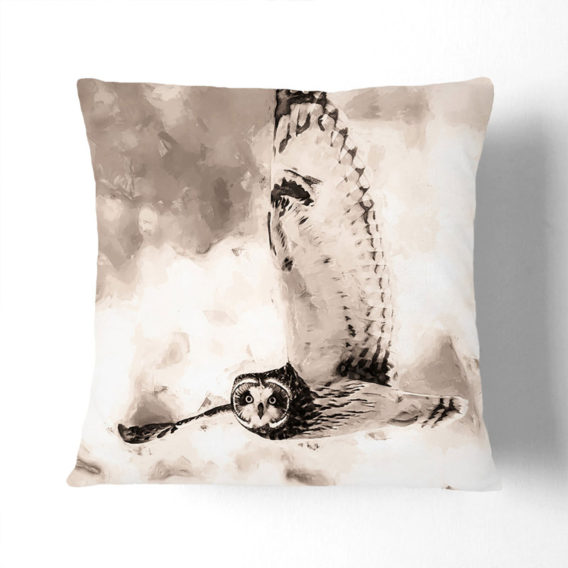 Square Throw Cushion, White, 40cm H x 40cm W x 15cm D