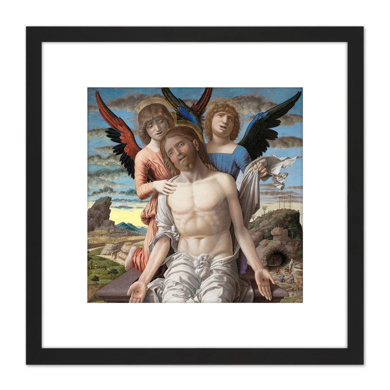 Christ Suffering Redeemer by Andrea Mantegna - Single Picture Frame Painting
