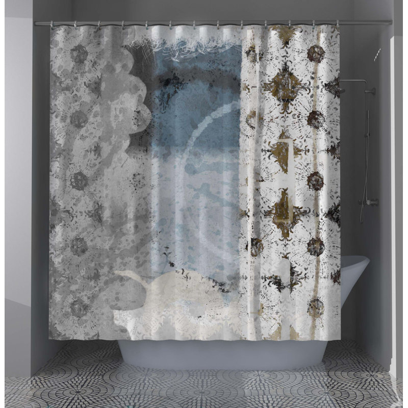 Abstract Shower Curtain