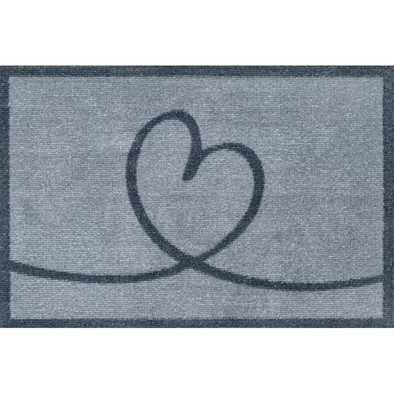 Non-Slip Doormat, Grey