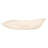 Stoneware Oyster Shell Shaped Dish, White