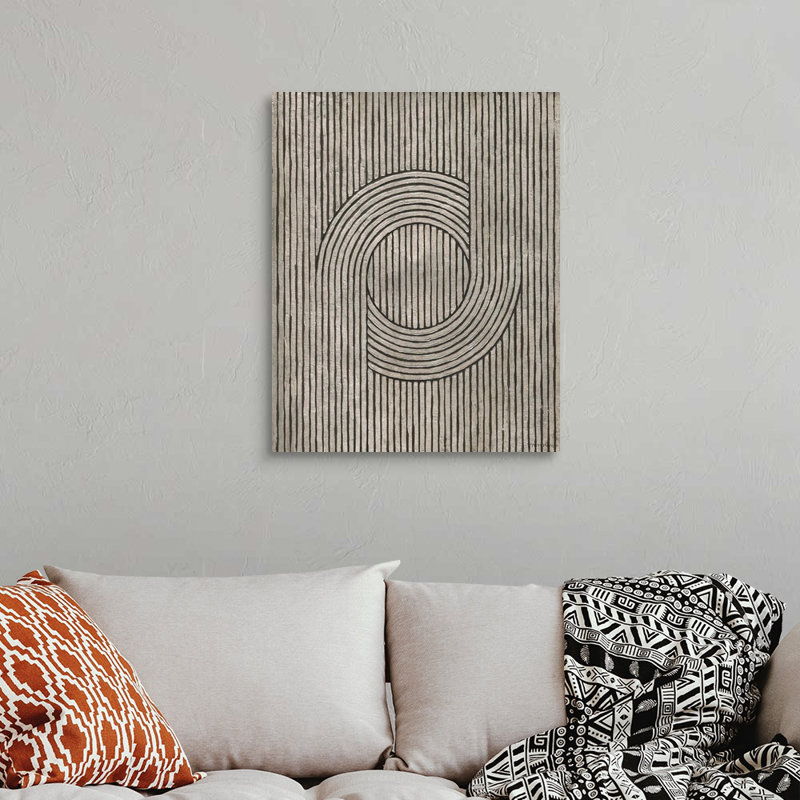 «Cedar Grooves III» par Vanna Lam, reproduction d'art graphique sur toile, Toile tendue, H 30 po x l 24 po x P 1,25 po