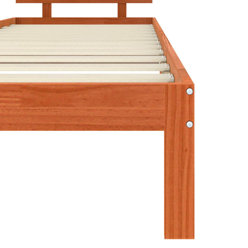 Solid Wood Bed, Single (3')