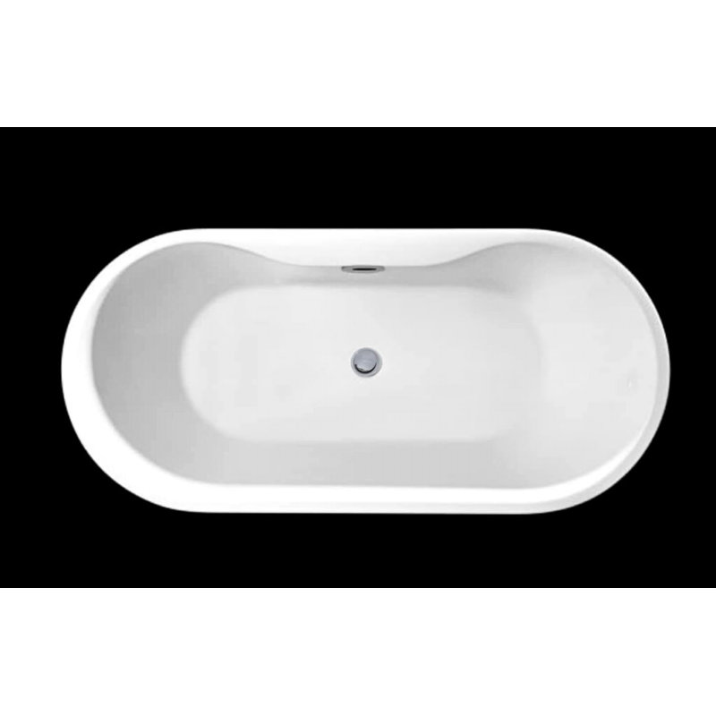 72'' x 36'' Soaking Acrylic Bathtub