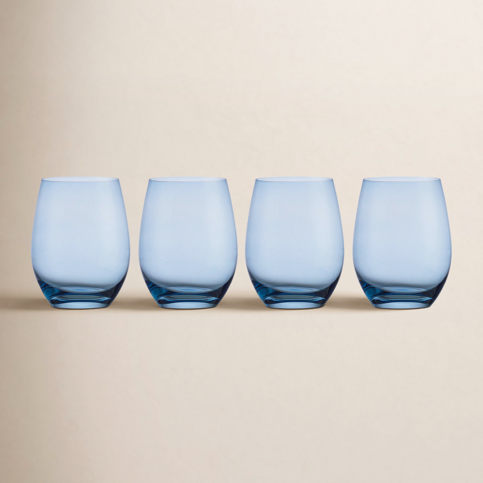 Veneto Crystal Stemless Wine Glass, Frost