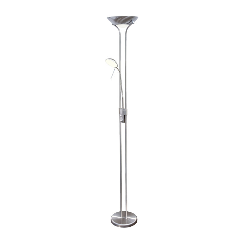 Hajrat 71" LED Mother and Child Torchiere Floor Lamp