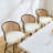 Cane Back Swivel Upholstered Stool-310099296-310099302-323371338