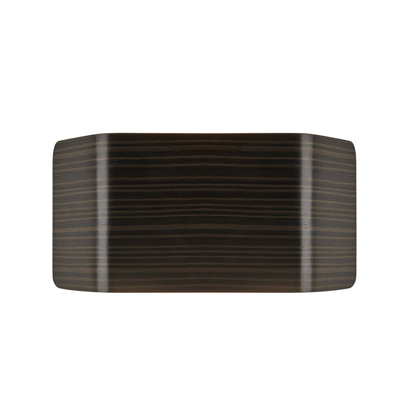Plafonnier encastré 1 lumière Zen, Noir