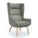 Sampson Upholstered Wingback Chair