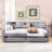 Spence Twin Upholstered Daybed with Storage and Side Shelf-1236638979