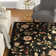 Tapis à motif floral Carolane