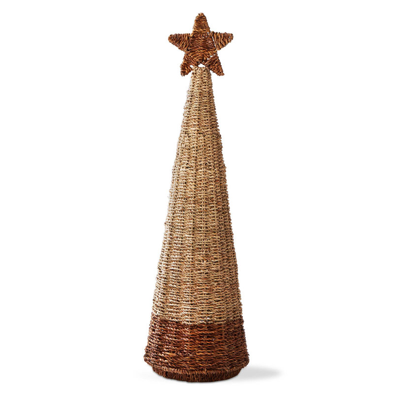  Petit arbre en ruppie maritime, H 31,5 po x l 9 po x P 9 po