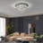 Vanlue 1 - Light Crystal LED Chandelier