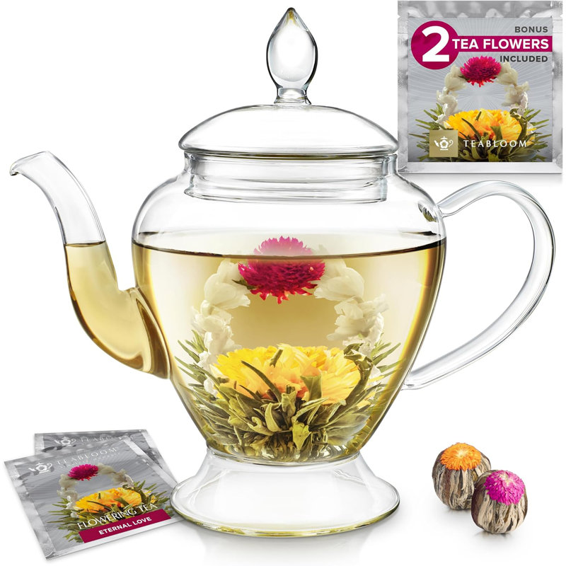 Capacité de 34 oz / 1 L (jusqu'à 4 tasses de thé)