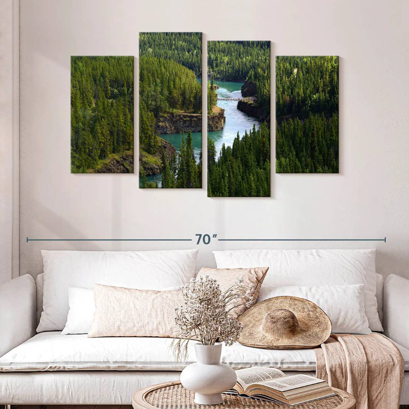 Alvord, sentier du fleuve Yukon, H 32 po x l 52 po