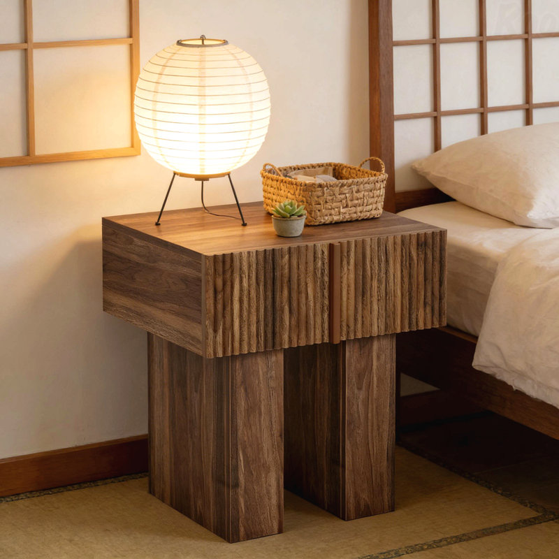 Table de chevet avec table de chevet