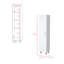 Armoire de rangement Molekeede, blanchisserie, finition blanche