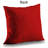 Abstract Red Roses - Contemporary Red – Throw Pillow Cover Only, Double-Sided Print, Insert Not Included