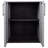PolyPropylene Cabinet Deck Box in Gray/Black